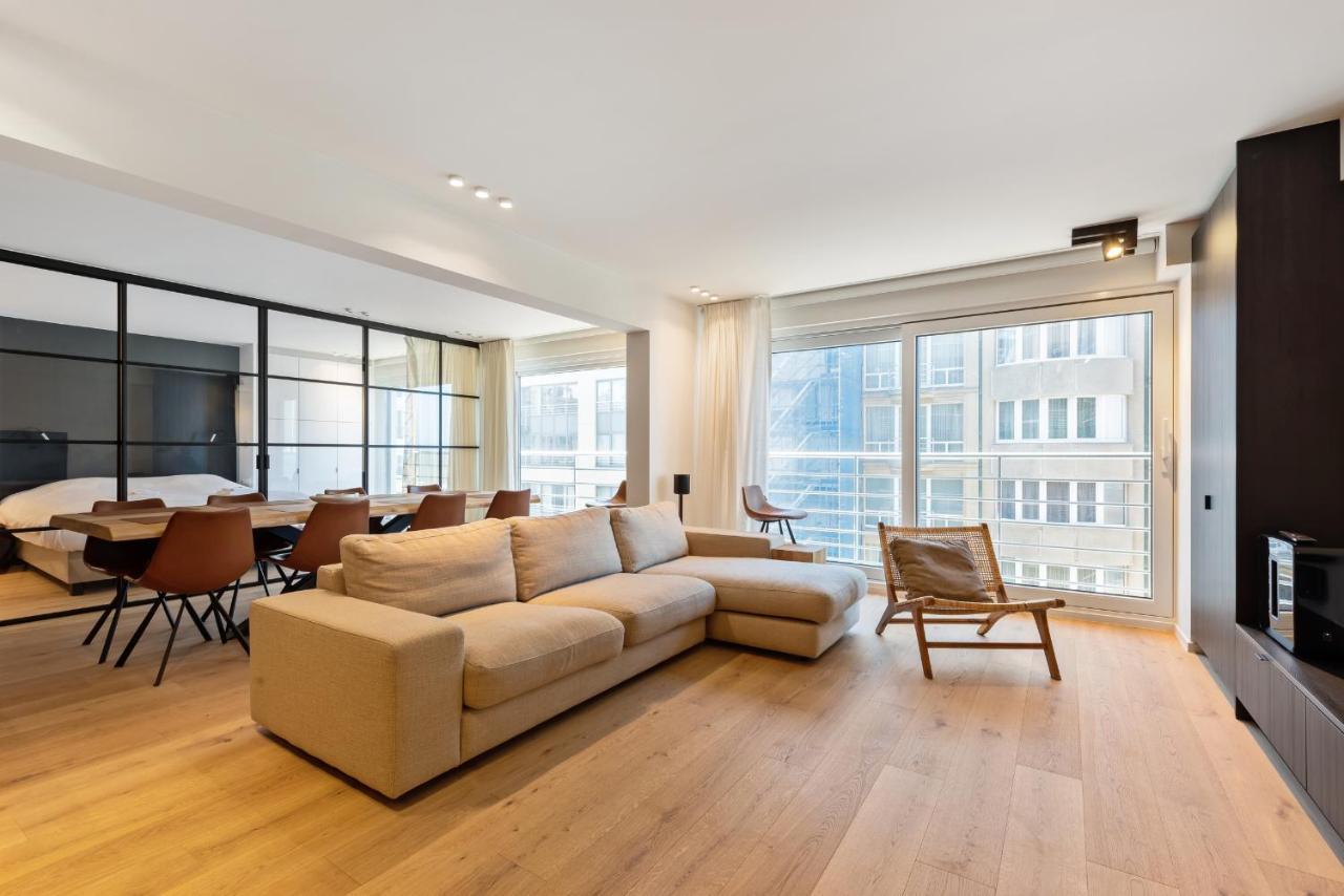 Hyper-Luxeappartement, Zeezicht, Centrum, Airco, Optie Hotelservices Остенде Екстериор снимка